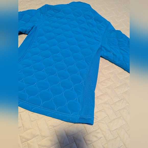 Brooks Blue Quilted Running Jacket Sz.XS - Picture 10 of 12